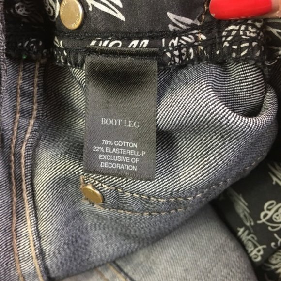 White House Black Market Blanc Bootleg Black Jeans - Picture 2 of 6